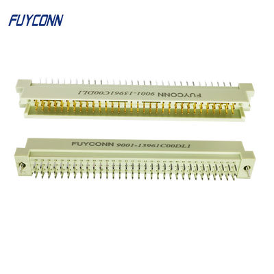 Euro DIN 41612 Connector PCB Vertical 3 صفوف 3 * 32P 96pin موصل ذكر